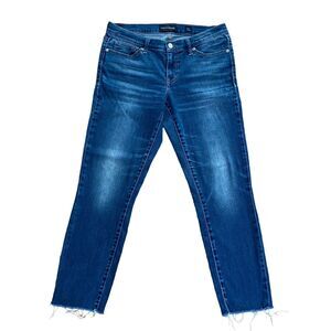 Lucky Brand Charlie Skinny Raw Hem Chopped Classic Denim Jeans Size 8/29